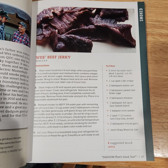 Dadgum That's Good Too! by McLemore, John Smoking, Frying, and Grilling Cookbook - Picture 4 of 7